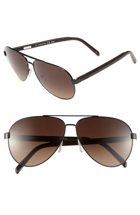 fendi black aviator sunglasses|Fendi sunglasses nordstrom.